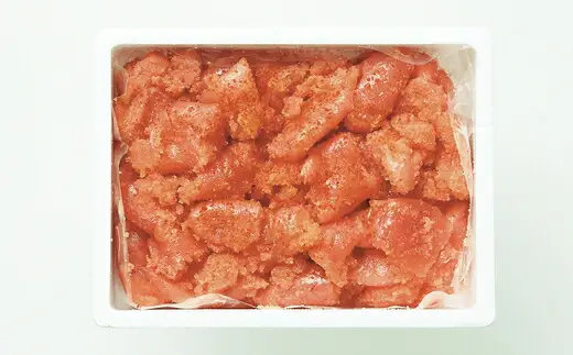 辛子明太子 無着色 並切れ 400g | 辛子明太子