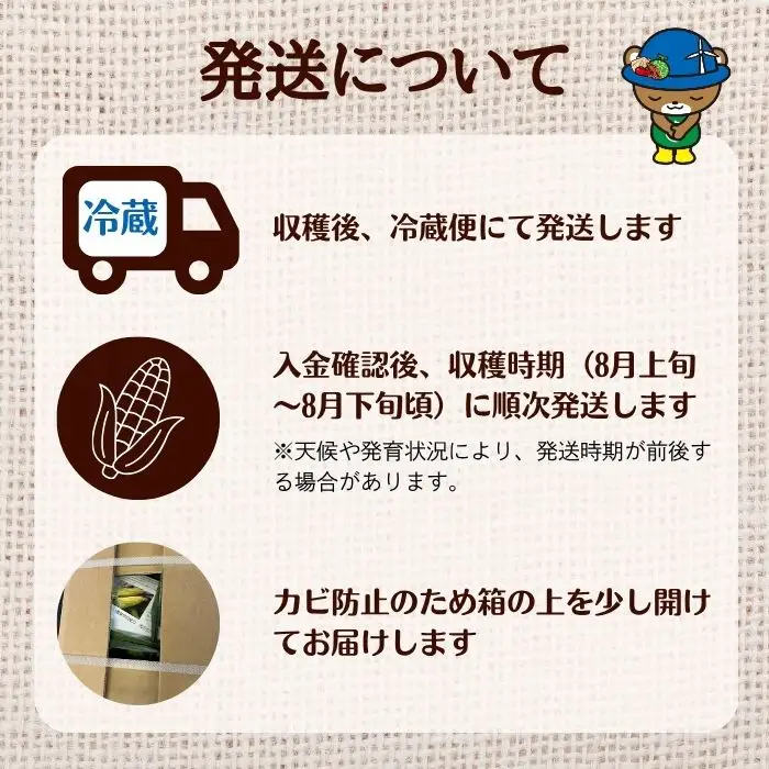 【2026年8月上旬から発送】北海道とままえ産 スイートコーン 2Lサイズ 約15本 とうもろこし 北海道産 先行 予約 受付 甘い 旬 産地直送 野菜 冷蔵 北海道 苫前町 とままえ rum11