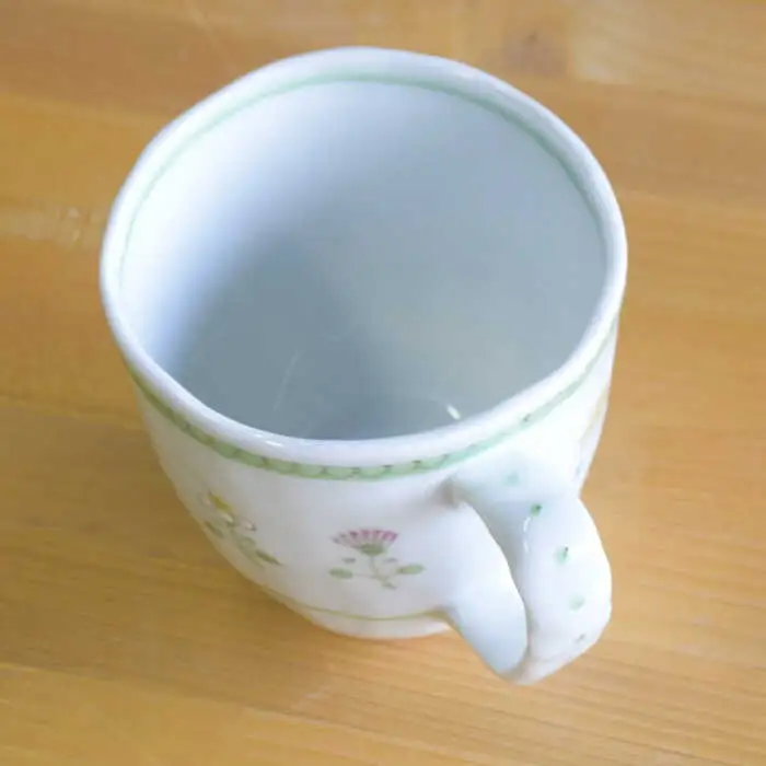 【波佐見焼】はなごよみ マグカップ グリーン・黄色 ペアセット 食器 皿 【藍水】 [GB35]  波佐見焼