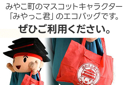 みやっこ君エコバック (オレンジ) エコバック みやっこ君 袋 買い物袋 バック エコ