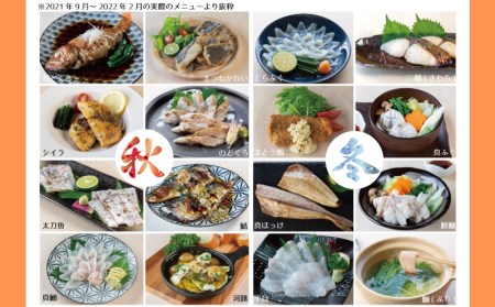 【定期便9回】 2人前 冷凍 魚料理定期便