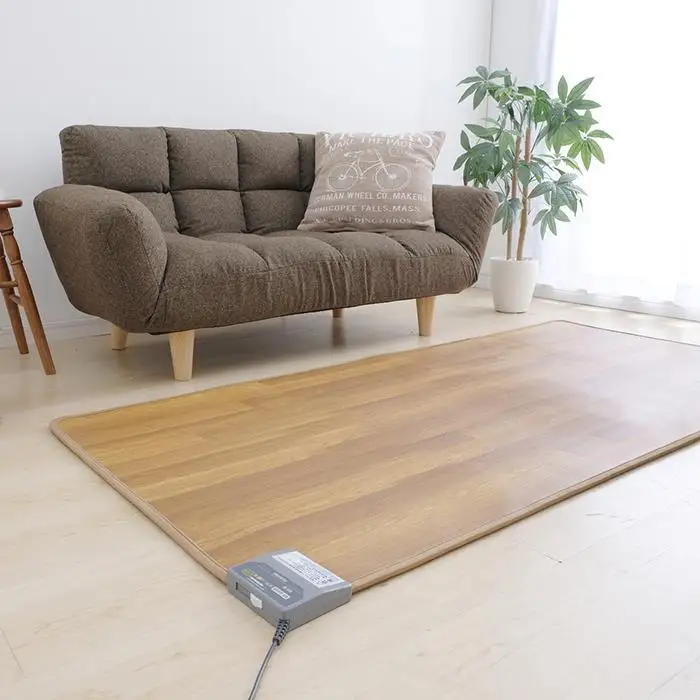 ホットカーペット 176×88cm はっ水加工 HCM-1809FL-M 木目 アイリスオーヤマ【お手入れ簡単 拭くだけ】