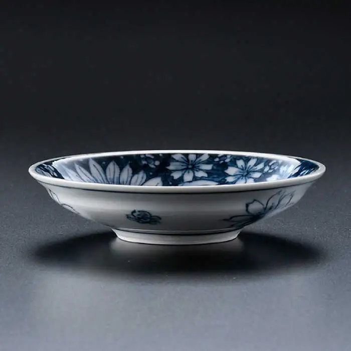 【波佐見焼】花絵盃・酒器 ヒマワリ 食器 皿 【青以窯】 [HD09] 波佐見焼