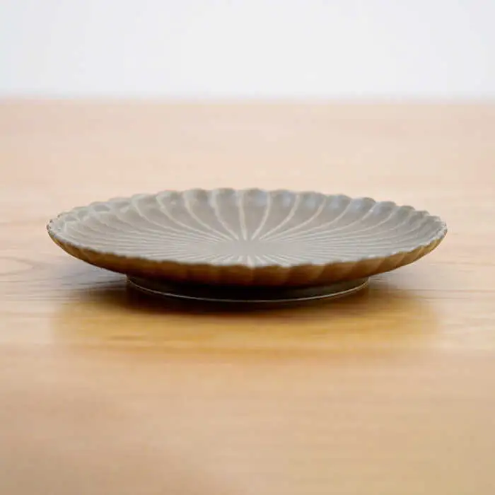 【波佐見焼】花しのぎ 和皿 小皿 （栗） 3点セット 食器 皿 【団陶器】 [PB94] 波佐見焼
