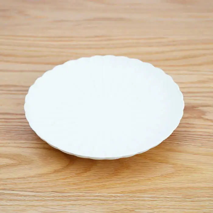 【波佐見焼】花しのぎ 大皿 小皿 （白） 4点セット 食器 皿 【団陶器】 [PB95] 波佐見焼