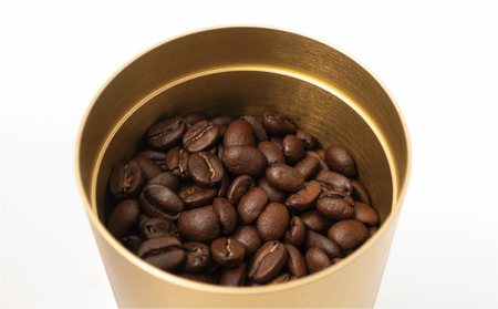 茶筒 キャニスター canister-S 金 日本製 茶筒