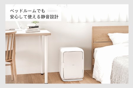 2電源式コンパクト電子保冷保温ボックス(HR-EB08W)