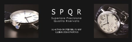 SPQR masterpiece dd ブラックケース ｜ 腕時計 腕時計