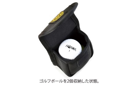 ゴルフボールケース／2個用 ワイド　ゴルフ ボール 収納 キャリング ウエスト バンナイズ VanNuys バッグ ゴルフボール入れ ゴルフ用品 雑貨 日用品 