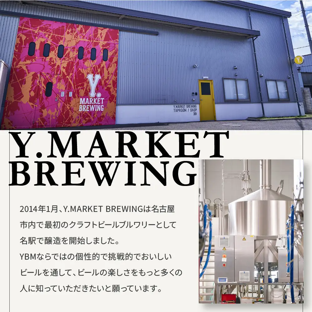 Y.MARKET BREWING定番4種12本詰め合わせ人気の飲み比べセット