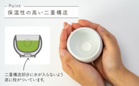 comotティーセット3点(泡瓶1煎茶2) NAU019 