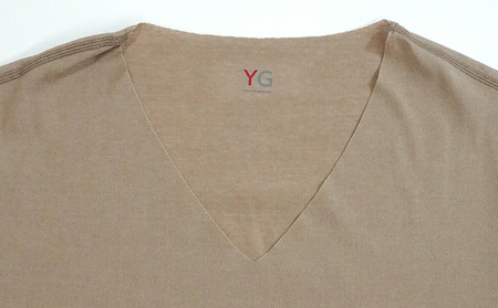 グンゼ 3枚セット Lサイズ YG カットオフVネックTシャツ グンゼ