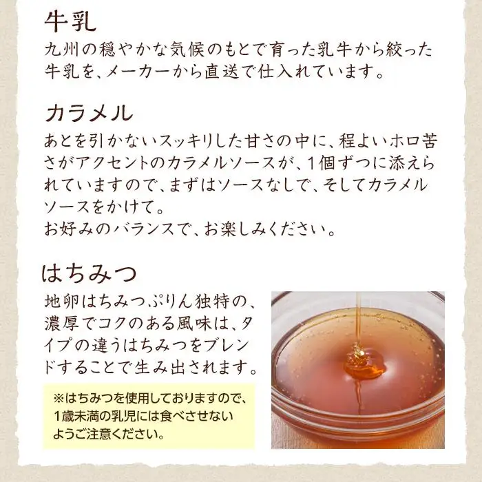 【お菓子の菊家】地卵はちみつぷりん 12個入