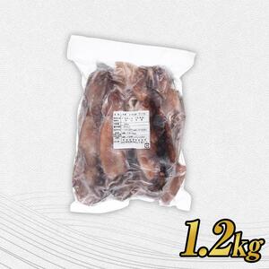 イカ 訳あり ゲソ付き 冷凍 スルメイカ 山口県産 1.2kg