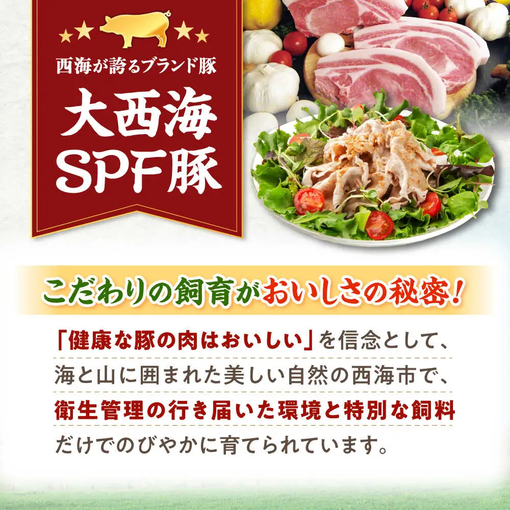 12回定期便 SPF豚 国産豚 2種 計1.2kg 訳あり CEK124 国産豚