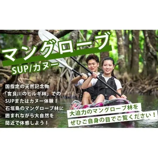 石垣島の自然を満喫！石垣島半日アクティビティ (利用券 1名様分) NS-1