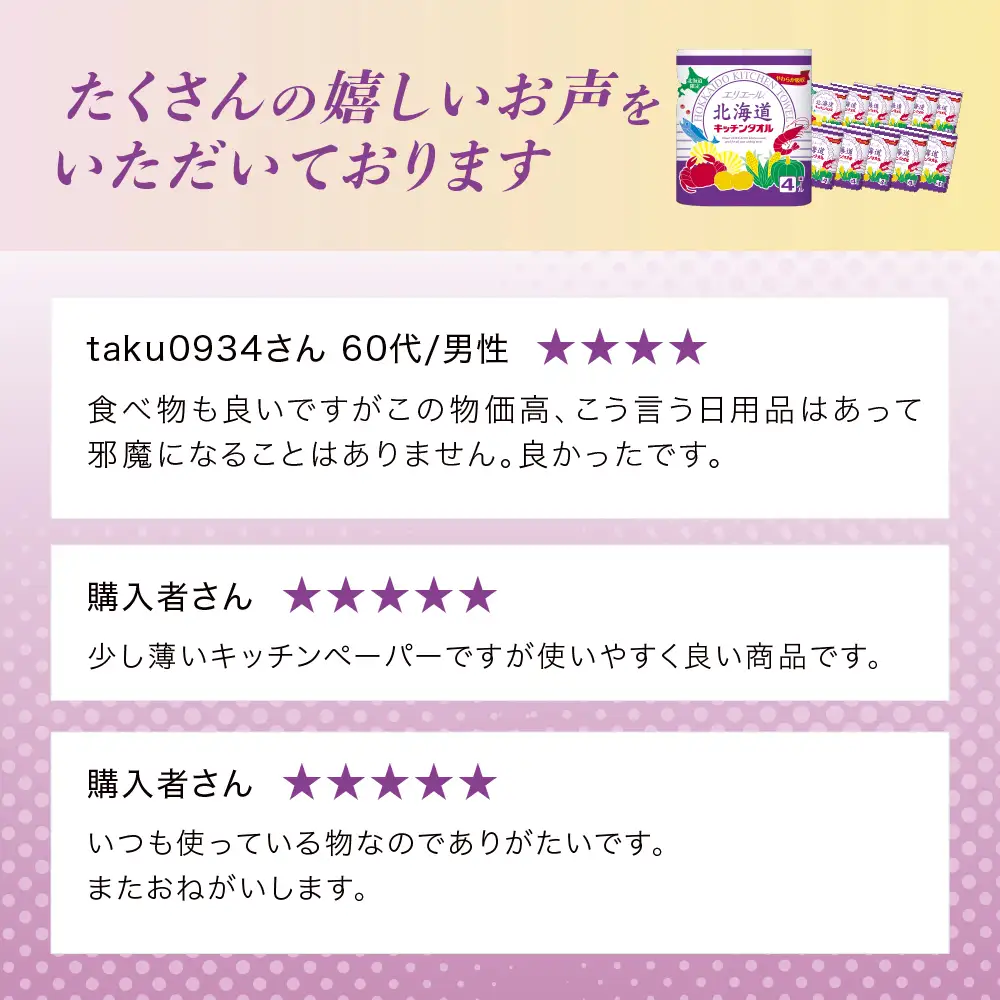 【2回お届け 計96ロール】エリエール 北海道 キッチンタオル 50カット4R 12パック パルプ100% 吸収 キッチンペーパー まとめ買い 防災 常備品 備蓄品 消耗品 日用品 生活必需品 送料無料 赤平市 キッチン用品 