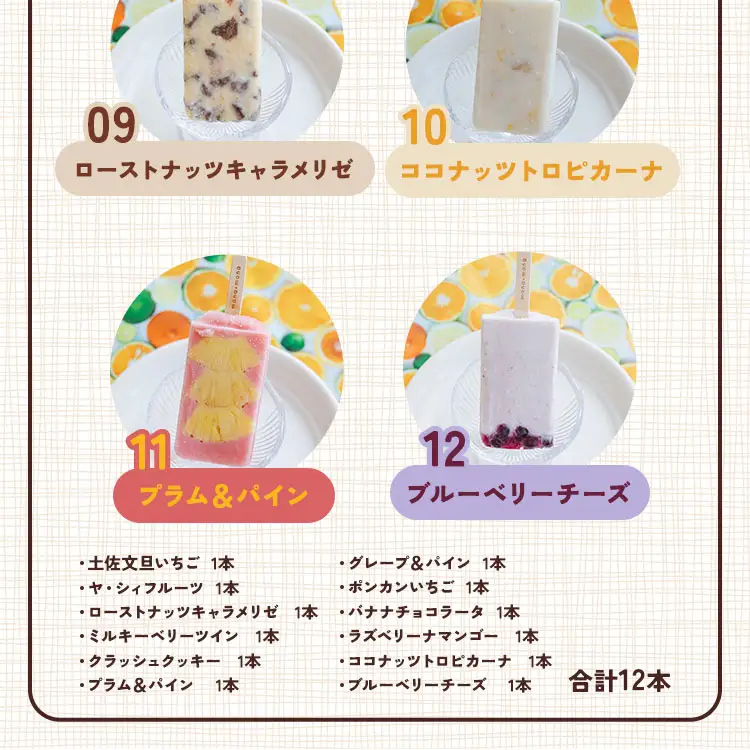 アイスキャンディー 12本 アイスキャンディー ys-0012