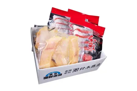 天然甘口紅鮭5切れ×3P・銀だら西京漬け6切(3切×2P) A-11208