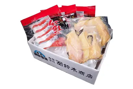 根室海鮮市場＜直送＞天然甘口紅鮭5切れ×3P・銀だら西京漬け6切(3切×2P) A-28210