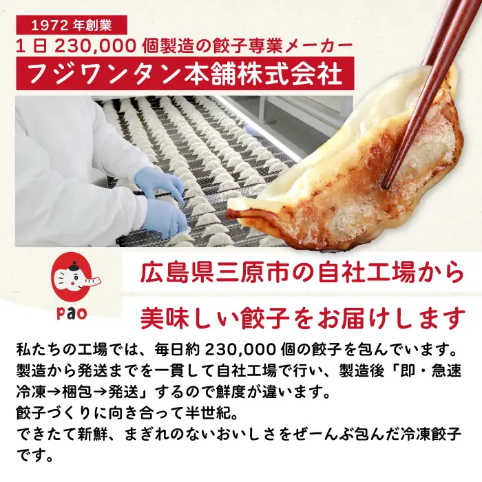 paoの無添加餃子「カレーぎょうざ」640g(約40個) 餃子 ギョーザ 惣菜 冷凍 中華 点心 おかず おつまみ 国産野菜 カレー風味 058006