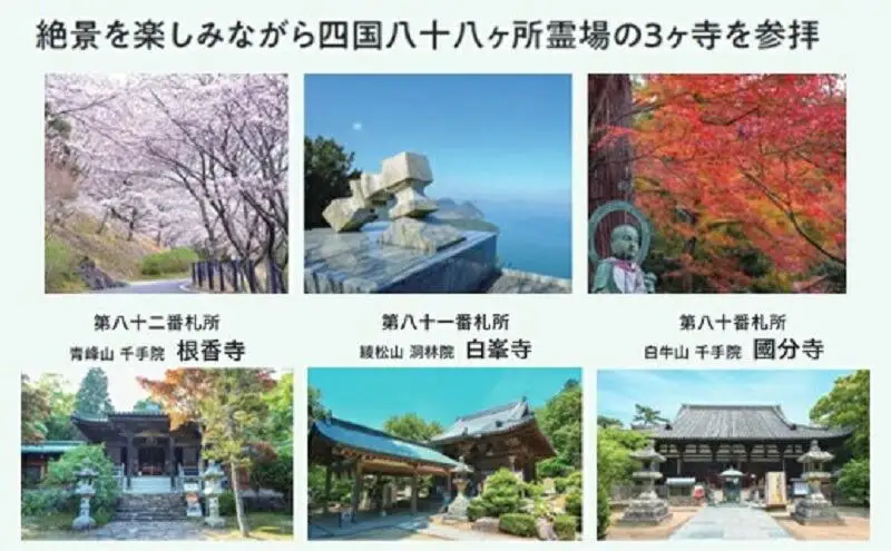 「たくたび高松」観光タクシー プラン4