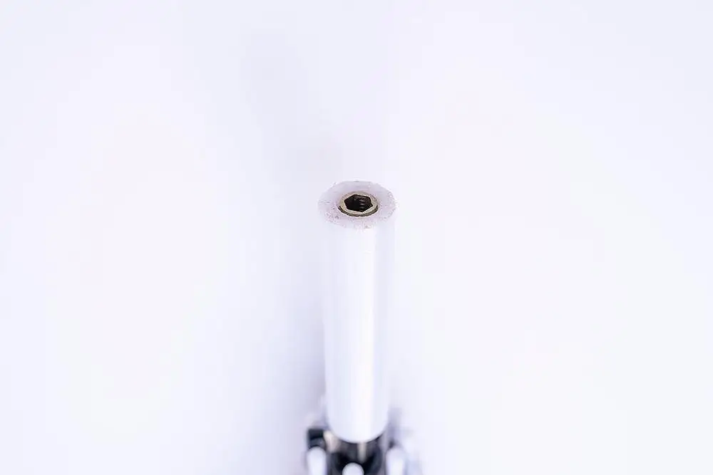 ビニール傘 木製ハンドル 持ち手部分 組み立てキット グリップス Bタイプ：エッジ ロゴ（Grips）有り
