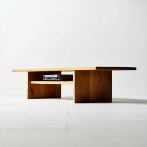 シンプルでおしゃれなテレビボード　konojiＴＶボード120／オーク　テレビ台　無垢材　天然木　ロータイプ　完成品　ローボード　ローテーブル　センターテーブル　パソコンデスク　本棚
