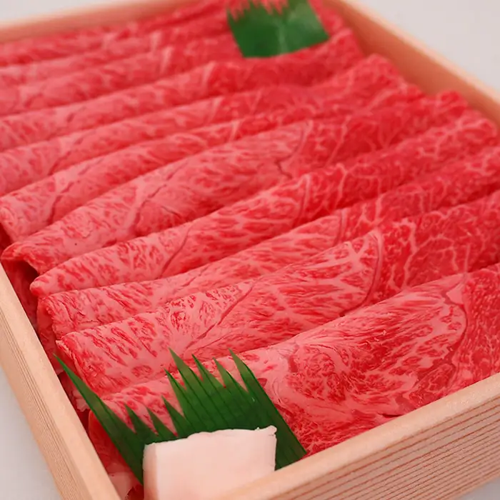 奥出雲和牛スライス肉セット 肩ロース400g 赤身450g 【すきやき 食べ比べ 贈答用 冷蔵 チルド 日時指定 】