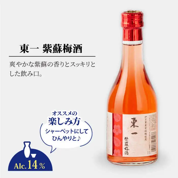 日本酒梅酒 東一 飲み比べ6種 NBQ009 