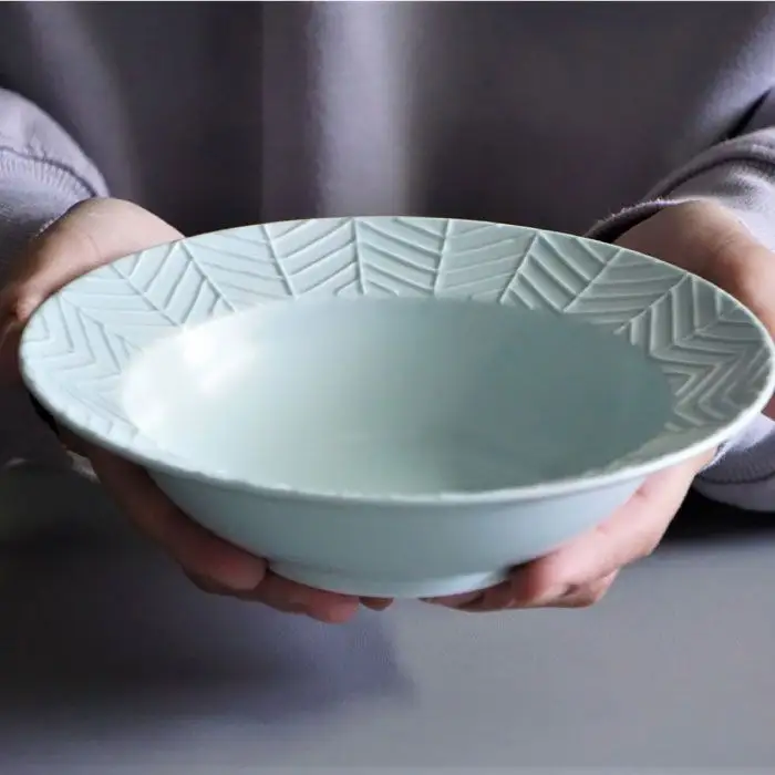 【波佐見焼】YABANE シリーズ 18cm リムボウル ボウル 3色セット 食器 皿 【永峰製磁】【eiho】 [RA53] 波佐見焼