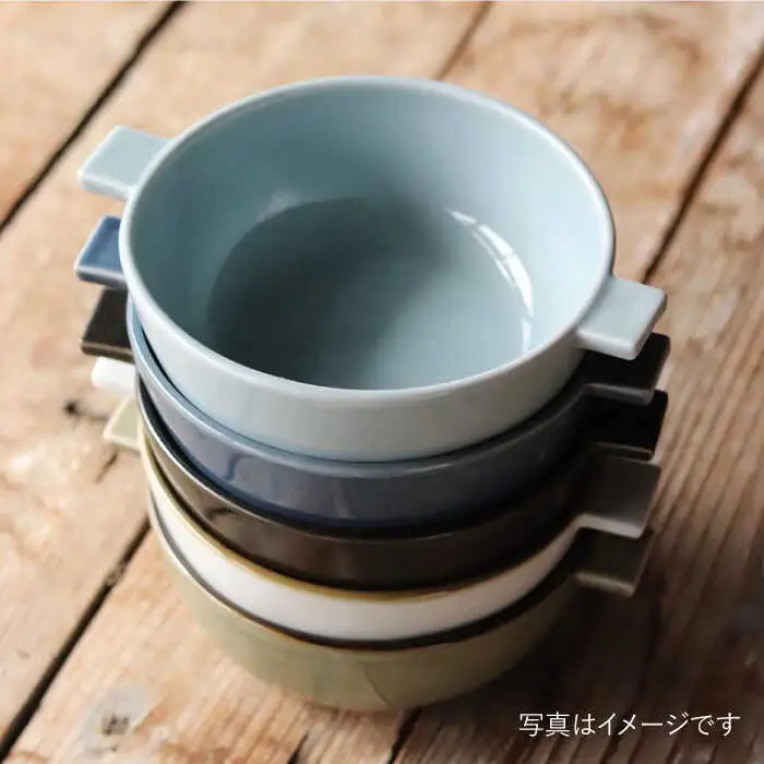 【波佐見焼】 グラタン皿 （藁白・ベージュ）4個セット 皿 食器 【和山】 [WB51]  波佐見焼