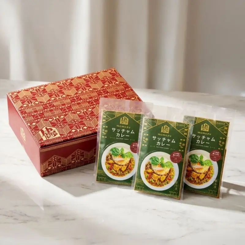 日本上陸【おうちで本格ベトナム料理】サッチャムチキンカレー（3食セット）_B020-008
