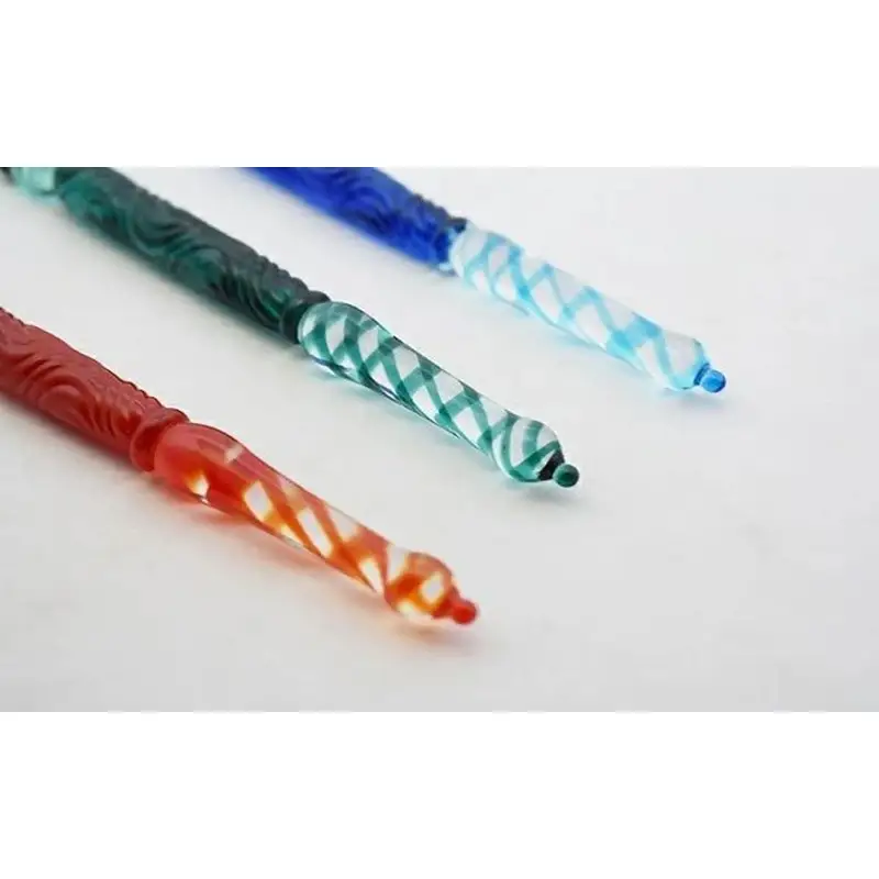 ガラスペン(翡翠) GP-10GR【粋工房】_HA1218