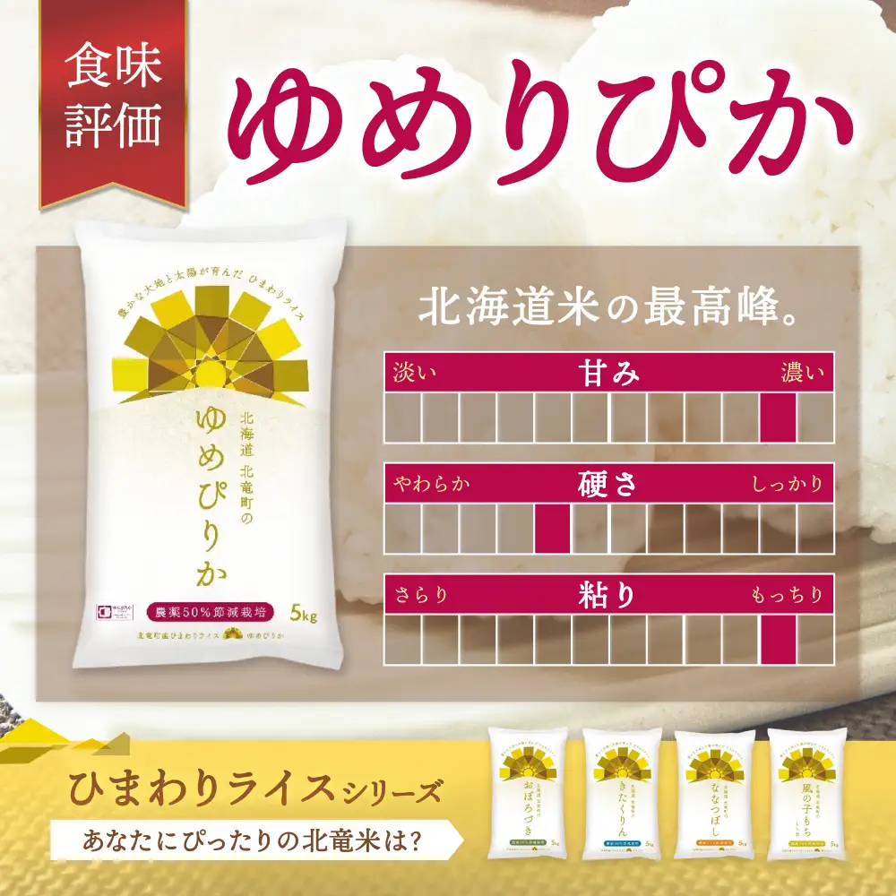 【定期便6ヶ月】令和8年産 新米 無洗米 ゆめぴりか 5kg×6回【uni500-yume-m5x6-R8】