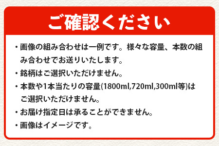 【訳あり】熟成貯蔵酒 日本酒バラエティセット｜純米大吟醸・純米吟醸など数種類からお届け 清酒 飲み比べセット 佐賀県鹿島市 D-181