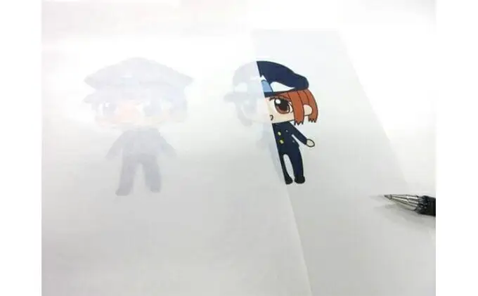 うつしえトレース帳　5冊　刑務所作業製品　静岡刑務所製作