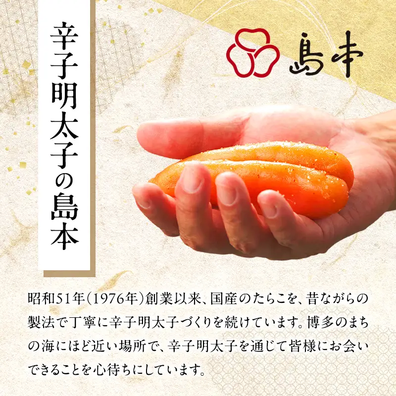 明太子 炙り 辛子めんたいこ 120g × 2 博多明太子