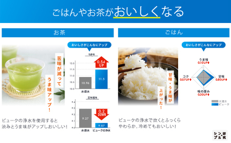 【40141】浄水器【ビューク】 浄水器 3年交換不要 逆流洗浄 【取付簡単】 据置型浄水器 PFAS PFOS PFOA 除去 有機 フッ素 化合物 カートリッジ 交換不要 活性炭 塩素 塩素除去 浄水 据え置き 据置型 蛇口 蛇口直結式 ポット型 ふるさと納税 ギフト プレゼント 岐阜県 メーカー直送 ビューク beaq ドリームバンク