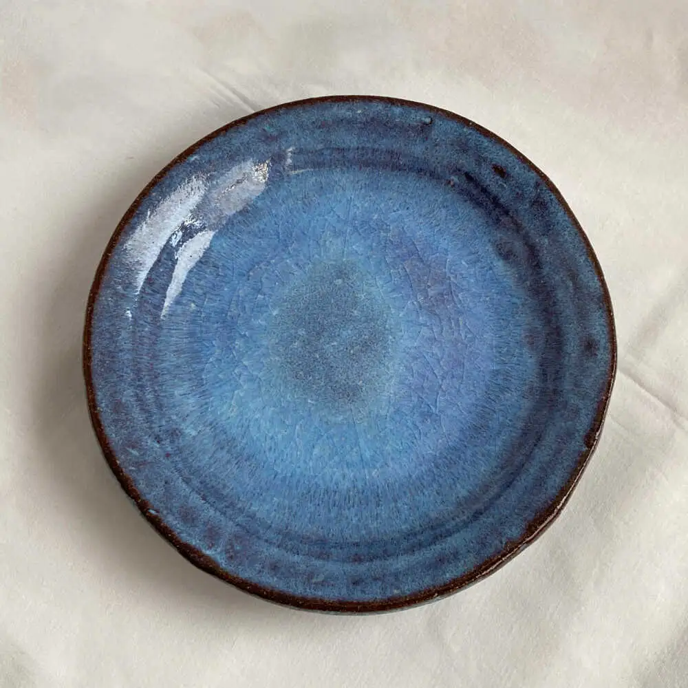 皿 【数量限定12皿】来待粘土 6寸皿 島根県松江市/火の川焼松江陶苑[ALGH004] 皿 皿