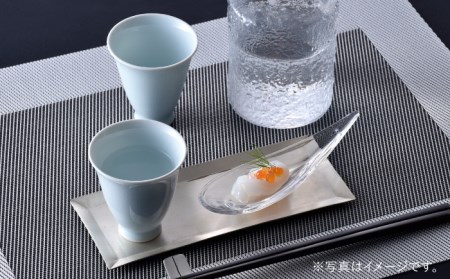 【波佐見焼】ぐい呑み ペア セット 化粧箱付き 湯呑 おちょこ 猪口 酒器【工房風】[EF05] 波佐見焼