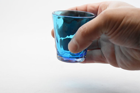 金の岬天色（かねのみさきあお）酒杯　NM-13A【粋工房】_HA1226