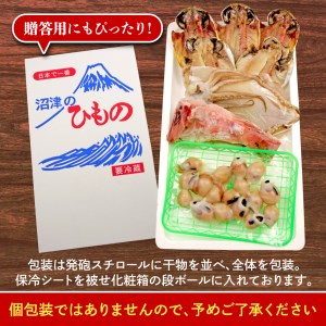 珍味 イカトンビ 一夜干し と沼津加工干物詰め合わせセット 干物セット お中元 お歳暮 母の日 父の日 のし対応