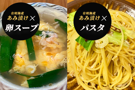 【有明海産 アミエビ使用】あみ漬け 8パック【鮮度抜群】 B-576