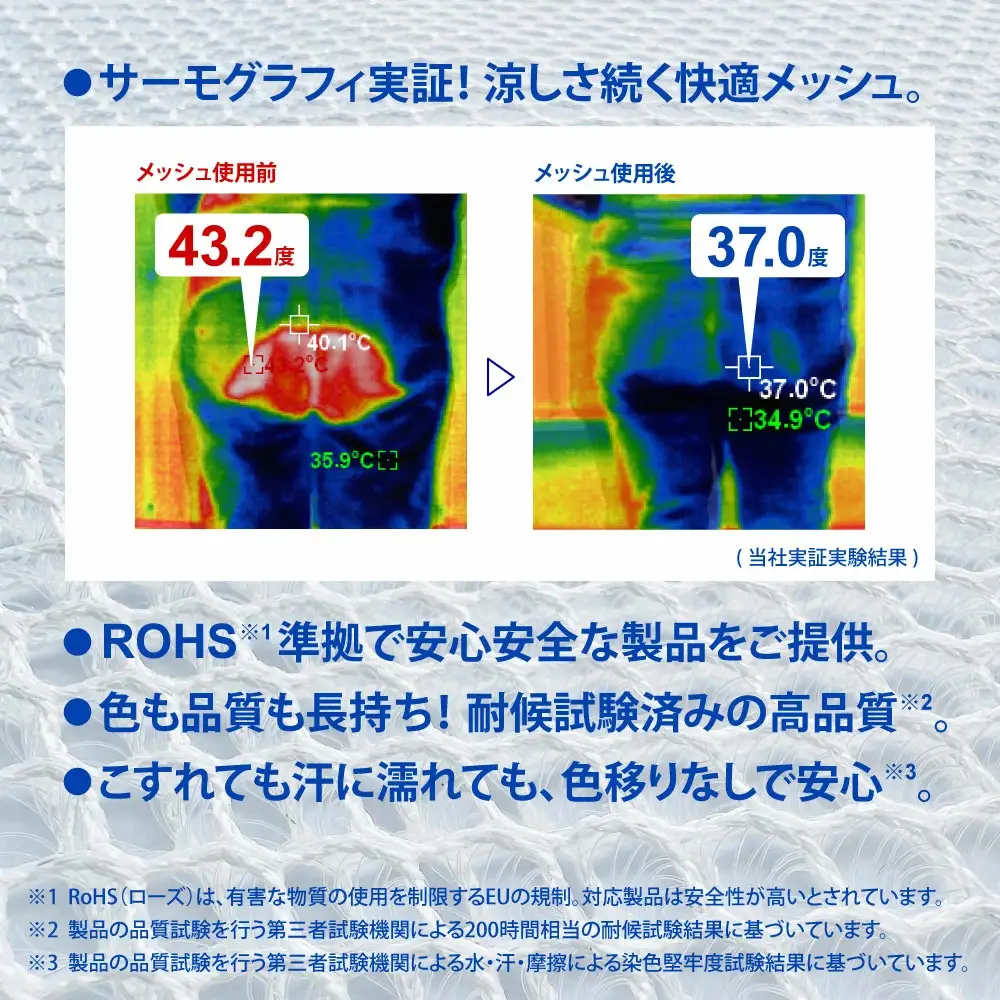 メッシュ座布団 黒 2枚 〈丹波市〉 クッション 蒸れ防止 座布団