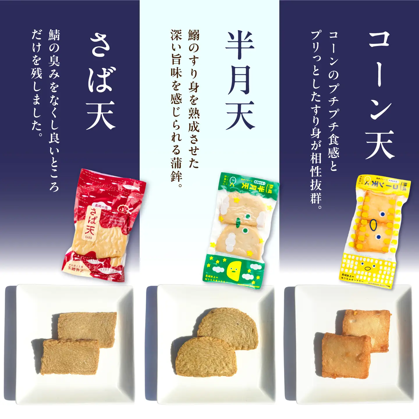 【毎月10品×6回定期便】かまぼこ詰合せ10品 計60品 長崎井上蒲鉾 [EAG029]  蒲鉾 かまぼこ カマボコ 練り物 おでん 魚 食べ比べ セット 詰め合わせ 長崎 ながさき 贈答 ギフト 定期便