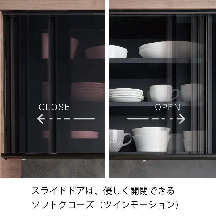 食器棚 カップボード 組立設置 IDA-1002R [No.757]