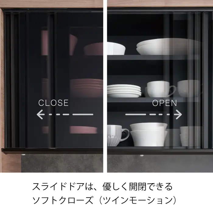 食器棚 カップボード 組立設置 IDA-1200R [No.764]