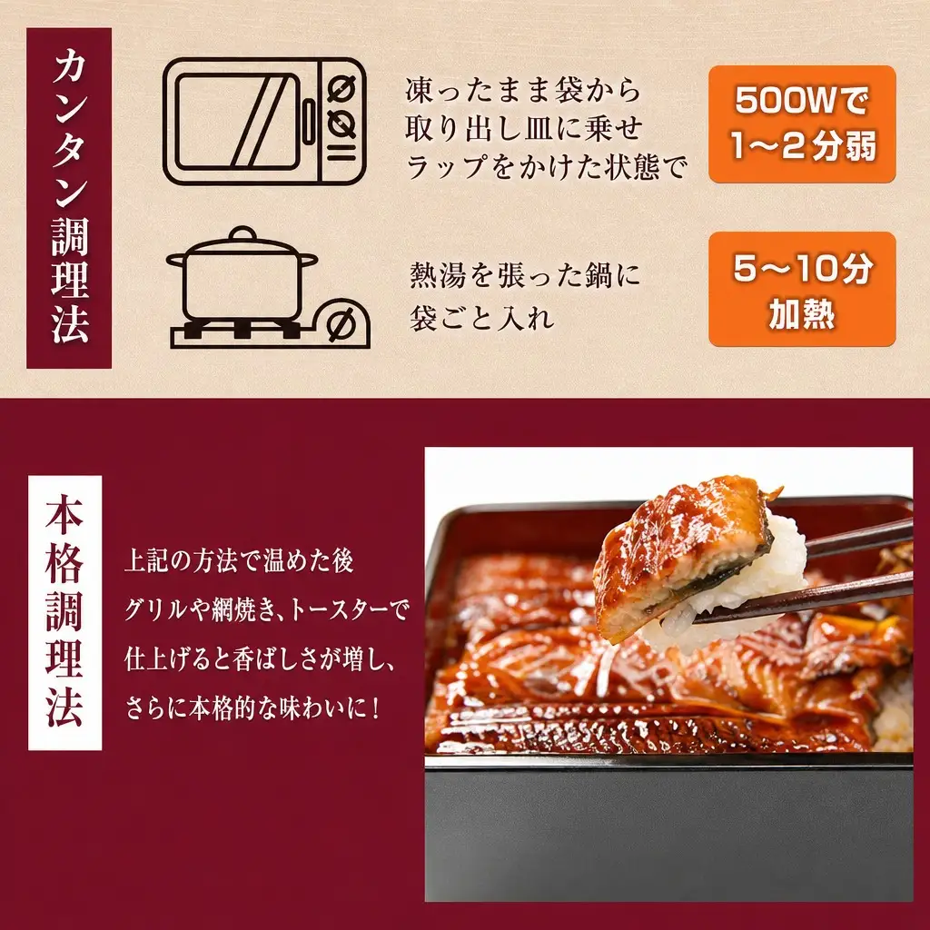 2026年10月配送 鰻楽 うなぎ蒲焼 2尾 【B555-2610-FN-Week】