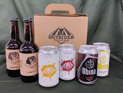 甲府市のクラフトビール３社６本詰合せ